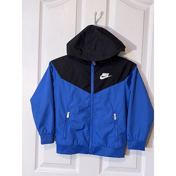 Nike Kids Blue and Black Jacket - Picture 1 of 6